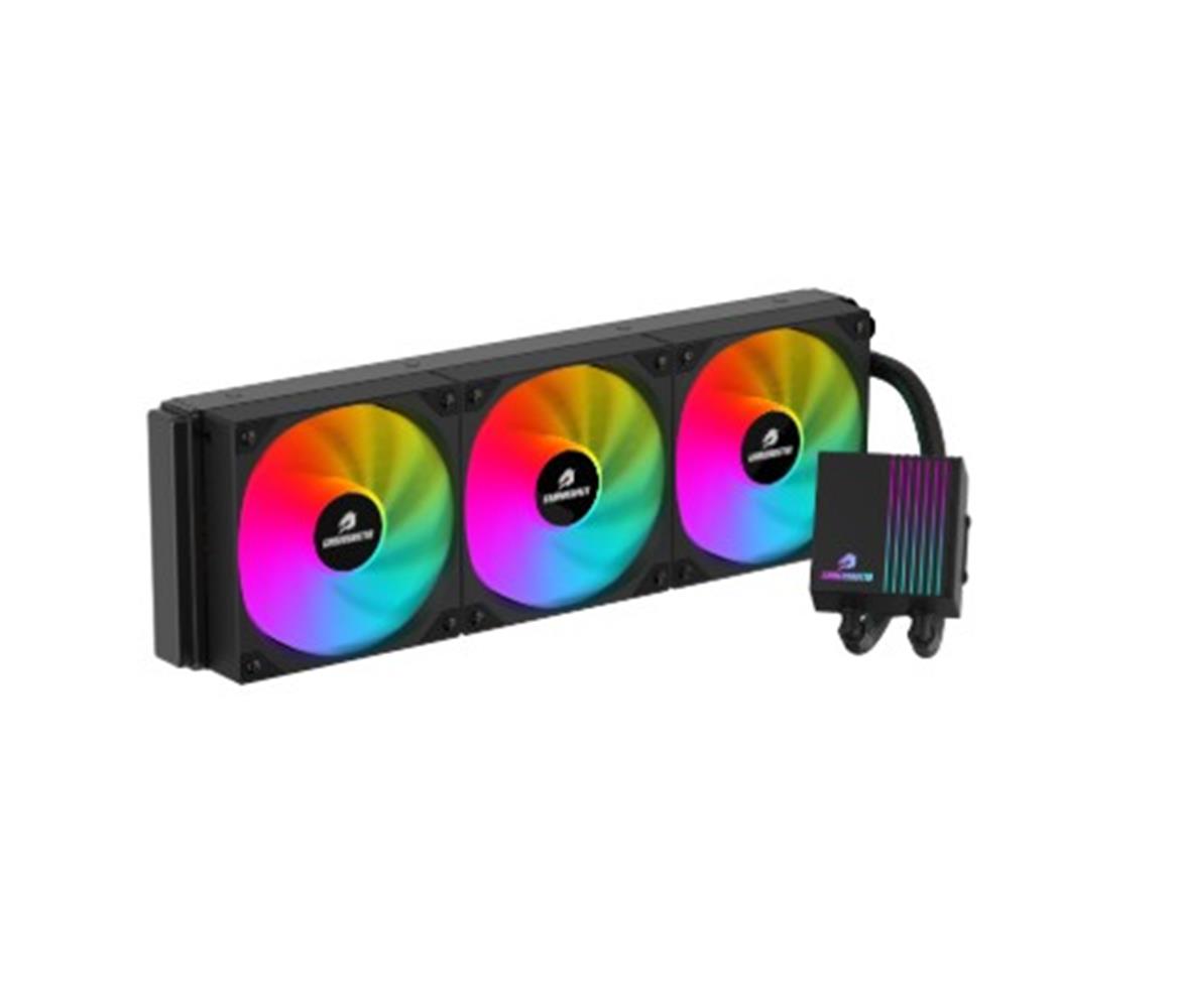 GAMEBOOSTER PRIME P360B RAINBOW FANLI LGA1700-AM5 UYUMLU 360MM CPU SIVI SOUTMA SISTEMI (SIYAH)
