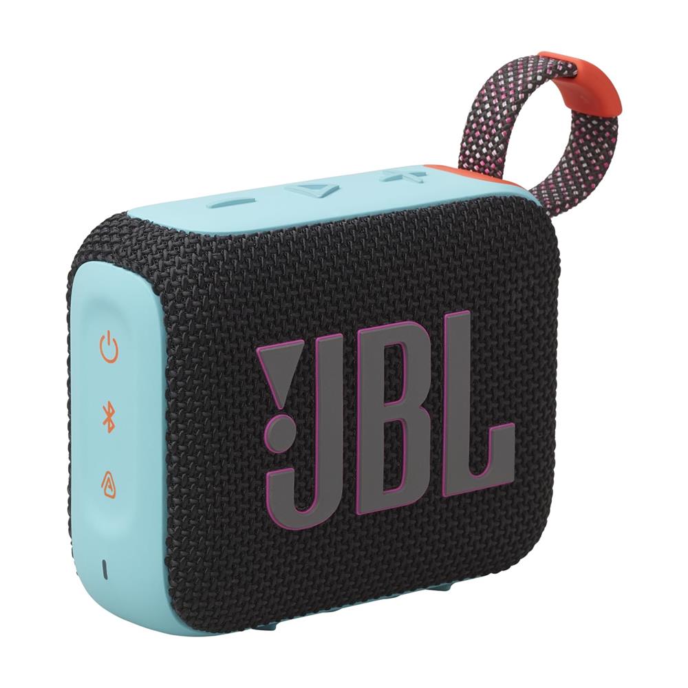 JBL GO4 BLUETOOTH HOPARLR SIYAH TURKUAZ IP67