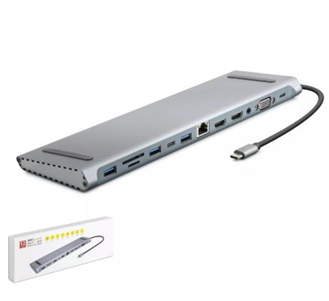 Hadron Hdx7855 Type-C Hdtv Combo 2-Type-C + 2-Hdmı