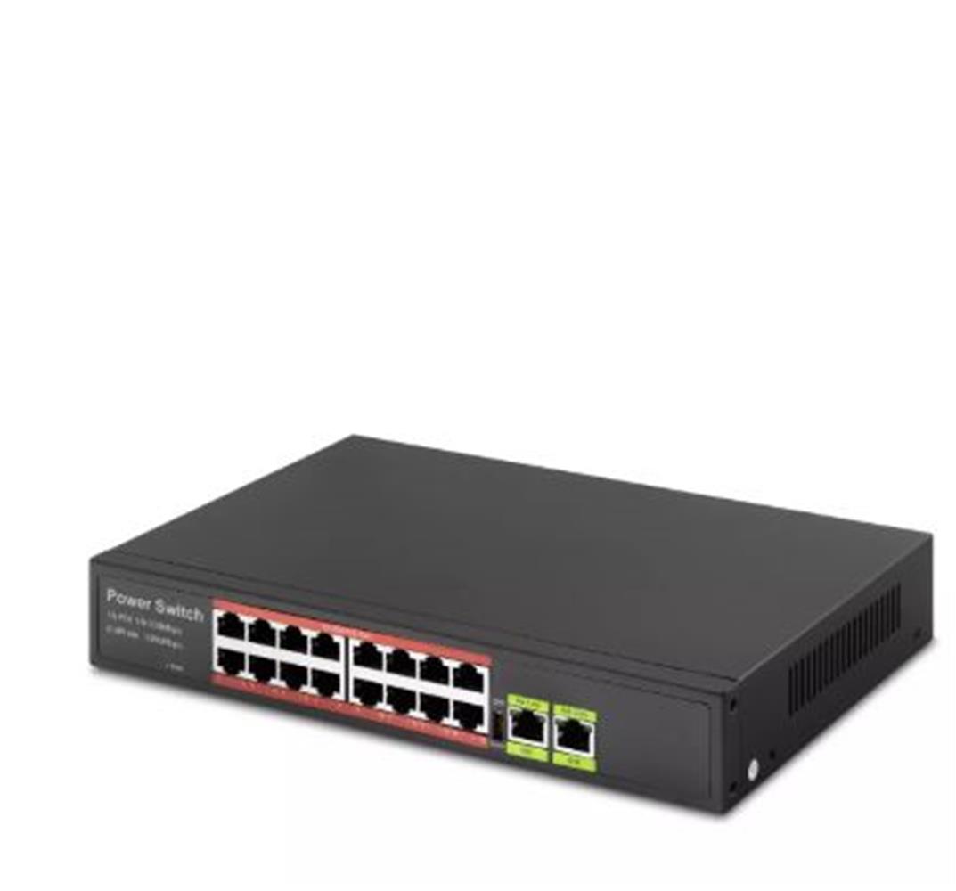 Hadron Hd16 Poe Swıtch 2Uplınk 16+2 10-100-1000 Mbps 16Port