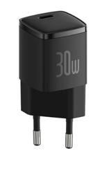 BASEUS CCXF000301 Cube Pro USB-C Hızlı Şarj Cihazı 30W Siyah