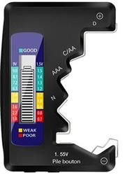 Sline M-005 Pil Test Cihazı 9V, 1.5V, AA, AAA, N Tipi Pil Testi