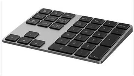 Sline Y-036 Kablosuz Nümerik Klavye Bluetooth,Taşınabilir Sayısal Tuş Takımı 