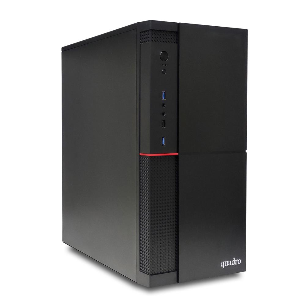 QUADRO SOLID DHA- 41825 CI3 4130 3.4GHZ 8GB 256GB SSD ONB VGA FREEDOS MASAUSTU BILGISAYAR -DVD YOK-