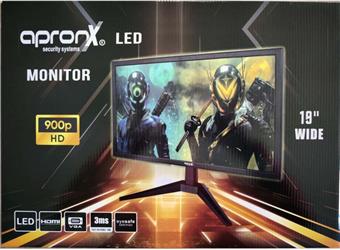 Apronx APX-NW19 900p 19" Led Vga+Hdmi Monitor