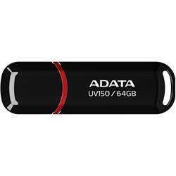 ADATA UV150-64GB USB3.2 Gen1 Black Flash Bellek
