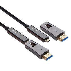 Vcom D3742D-30.0 Siyah 30MT 2.0V Hdmi-M-Hdmi-M Kablo 