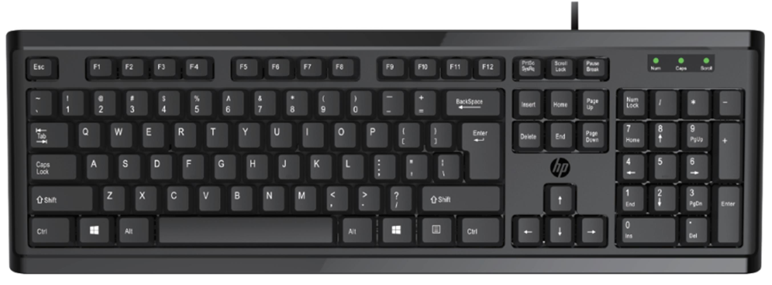 Hp 6Cb78Pa K10 Kablolu Klavye