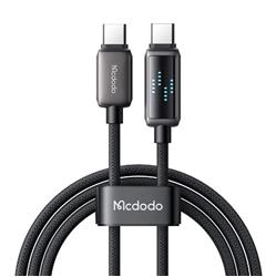MCDODO CA-2630 36W USB-C TO LIGHTNİNG ŞARJ HIZ GÖSTERGELİ ŞARJ VE DATA KABLOSU- 1.2 M SİYAH