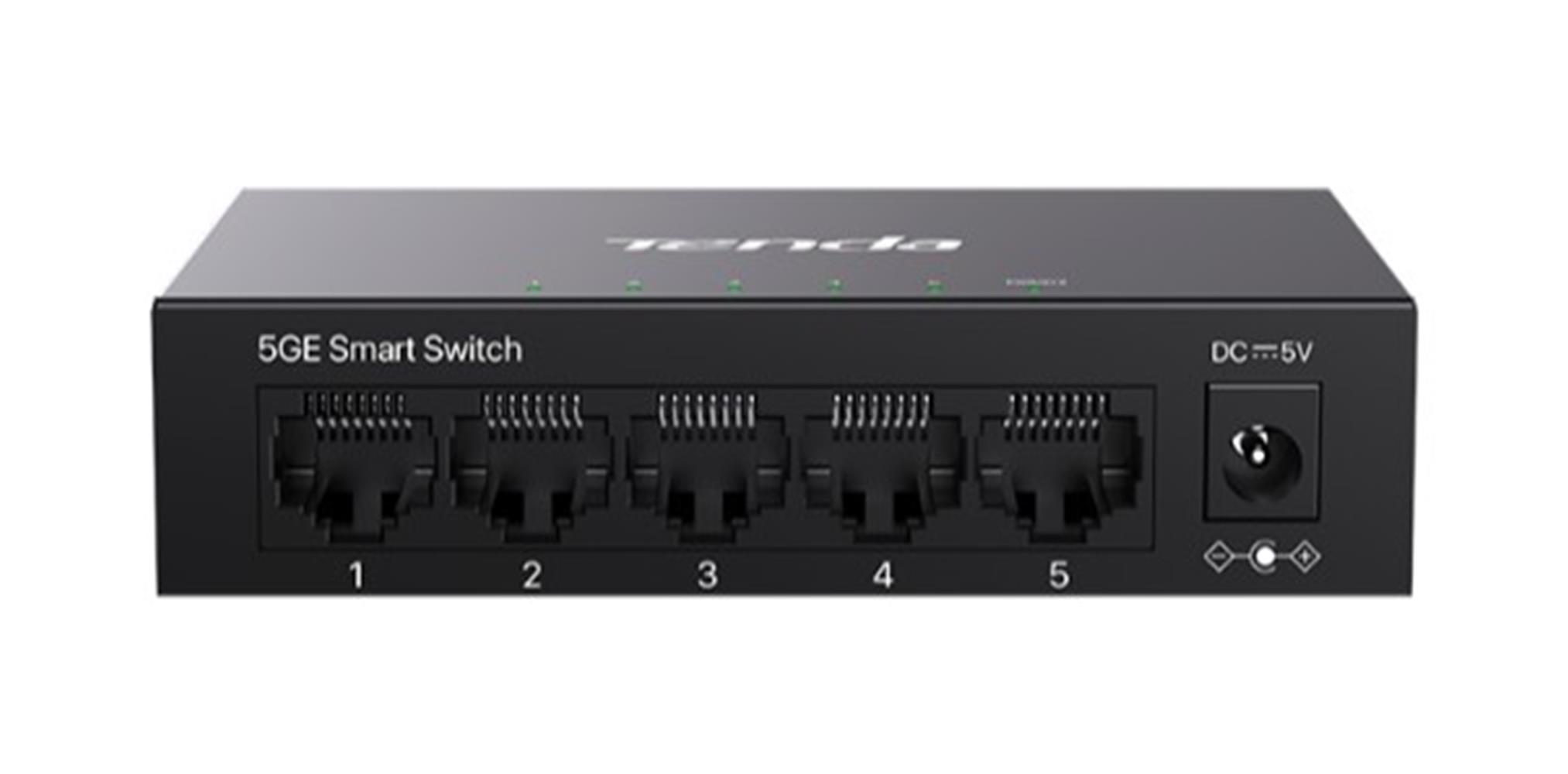 TENDA TEG2205D 5 PORT 10-100-1000 SWITCH CLOUD YNETILEBILIR ELIK KASA SWITCH