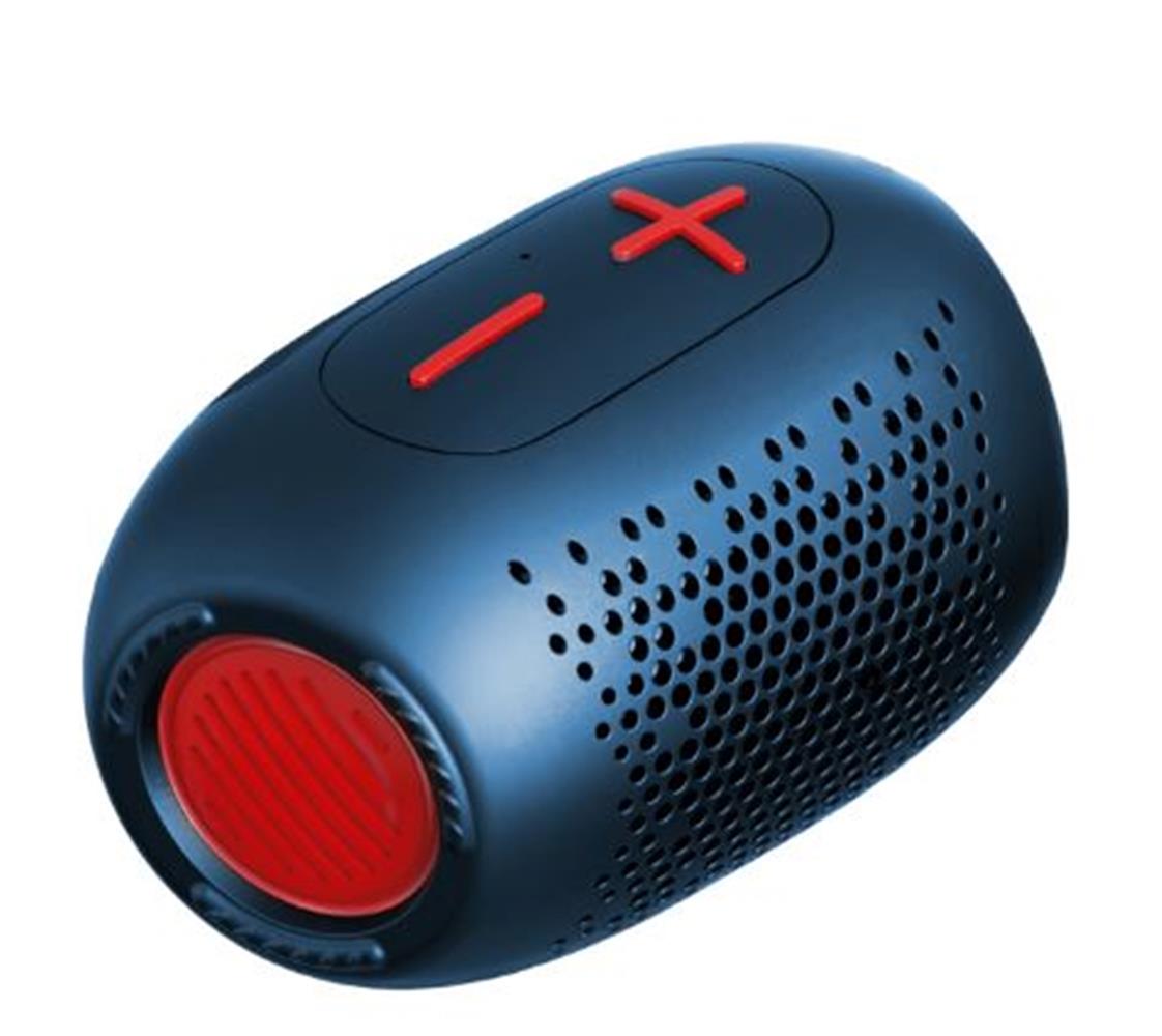 Mikado Md-50Bt Harmony 1200Mah 5W Mavi Kırmızı Usb,Tf,Tws, Bluetooth Destekli Taşınabilir Speaker