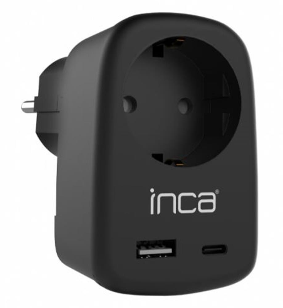 Inca Ipw-42Sy Type-C+ Usb-A Giriş Soketli Duvar Prizi