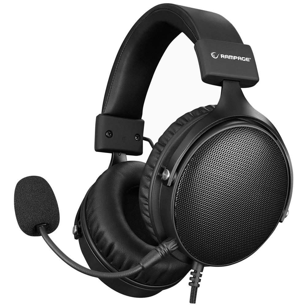RAMPAGE RM-K99 X-PIKE USB 7.1 SES KARTLI PC+PS4+MOBİLE SURROUND GAMİNG OYUNCU MİKROFONLU KULAKLIK