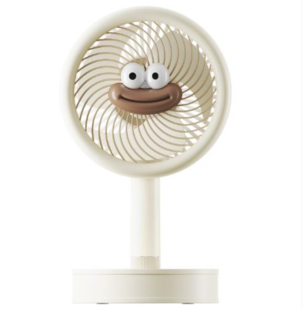 EVEREST EFN14 KREM 1200MAH 3 HIZ KADEMELI MASAUSTU USB FAN