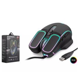 HADRON Bomber G350 Rgb 7 Buttons Usb 1200-2400-4800-6400 Dpı Oyuncu Mouse (1,40cm Kablo Uzunluğu)
