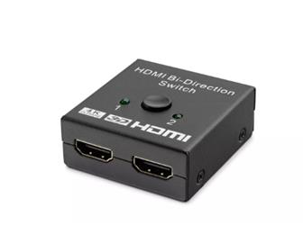 Hadron Hdx1296 2 Port Hdmi Switch 2Giriş 1Çıkış Bi-Direction 4K Ultra HD ve 3D HDMI 1.4 - 2.0 uyumlu
