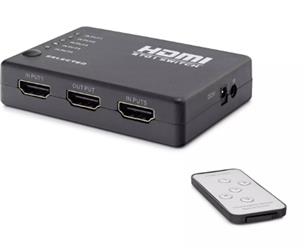Hadron Hdx1272  5 Port Hdmi Switch 5Giriş 1Çıkış Kumandalı 