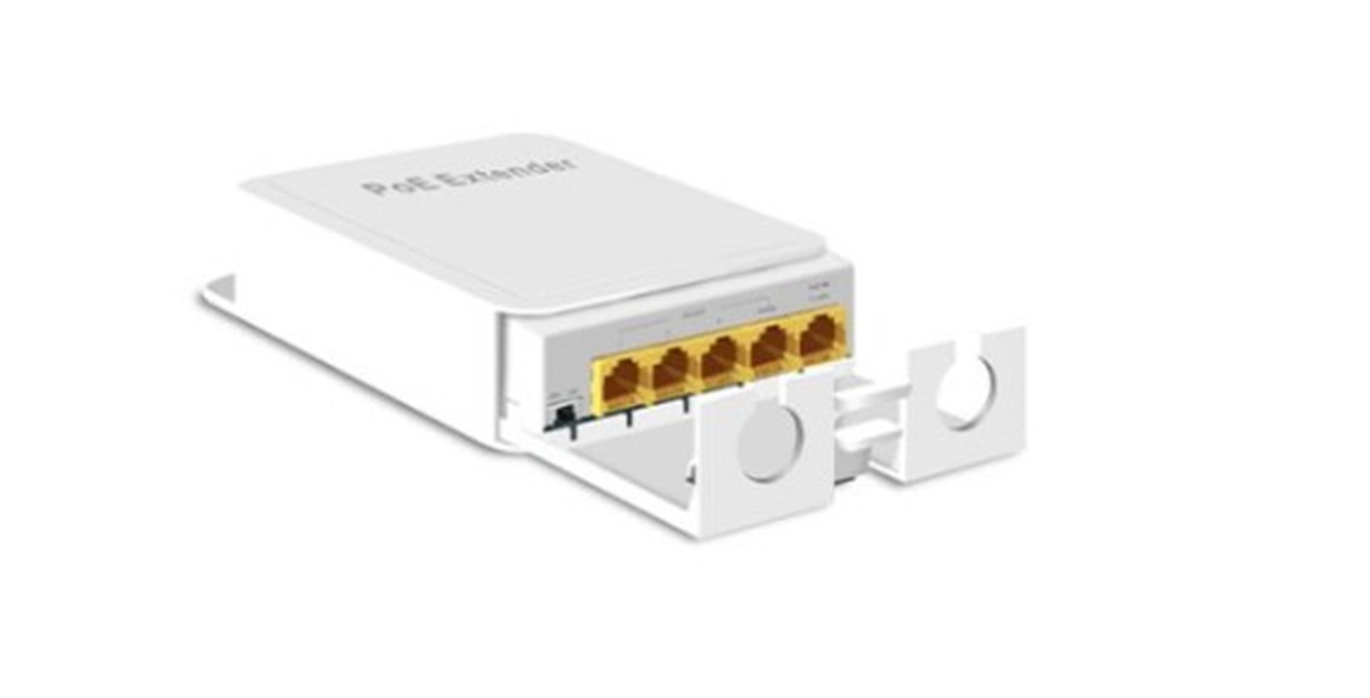 NOVA NVC-EBT14GW-A POE EXTENDER 10-100-1000 1 INPUT 4 OUTPUT 30W DI ORTAM