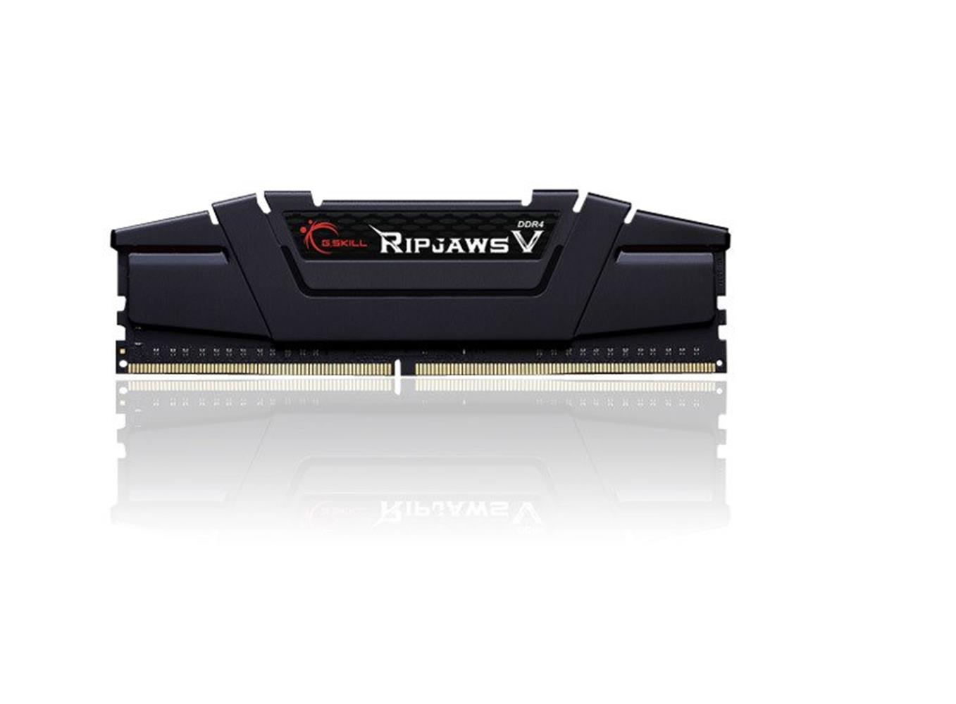 GSKILL 8GB RIPJAWSV SIYAH DDR4 3200MHZ CL16 1.35V TEK MODUL RAM F4-3200C16S-8GVKBSOUTUCULU PC RAM