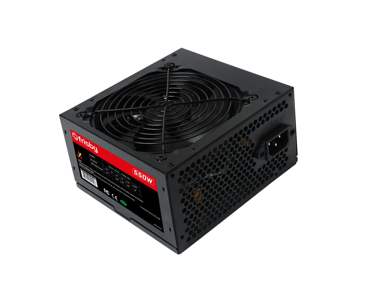 FRISBY FR-PS55F12B 550W POWER SUPPLY 12CM FAN (OVP - OCP - SCP KORUMA DESTEI)