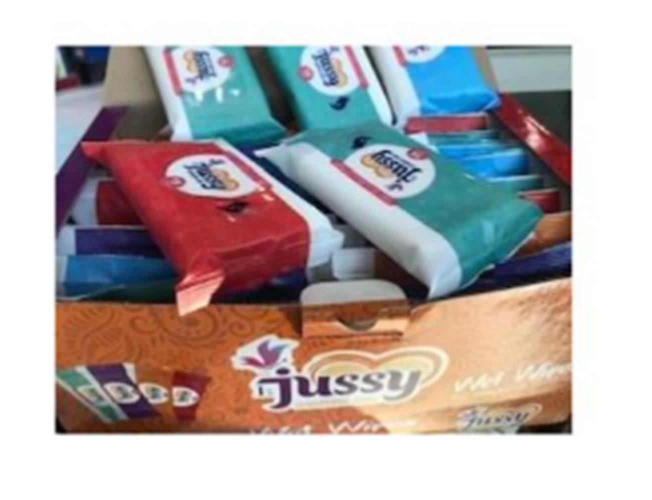 Jussy 36Lı Cep Islak Mendil ( Pakette 15 Adet) (Alcohol Free - Paraben Free )