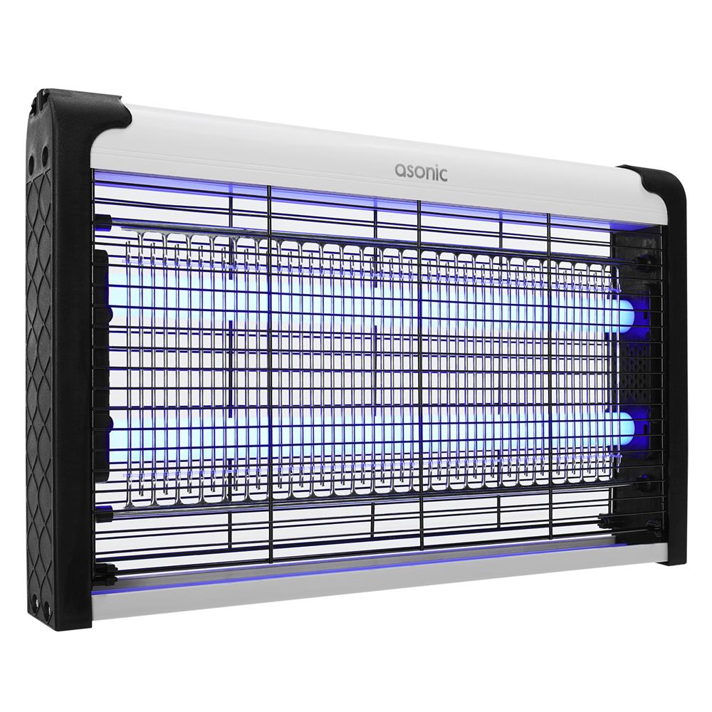 Asonic As-A29 Siyah Büyük Boy 6W+ 2000V Zincir Askısılı İki Ledli Sinek Öldürücü