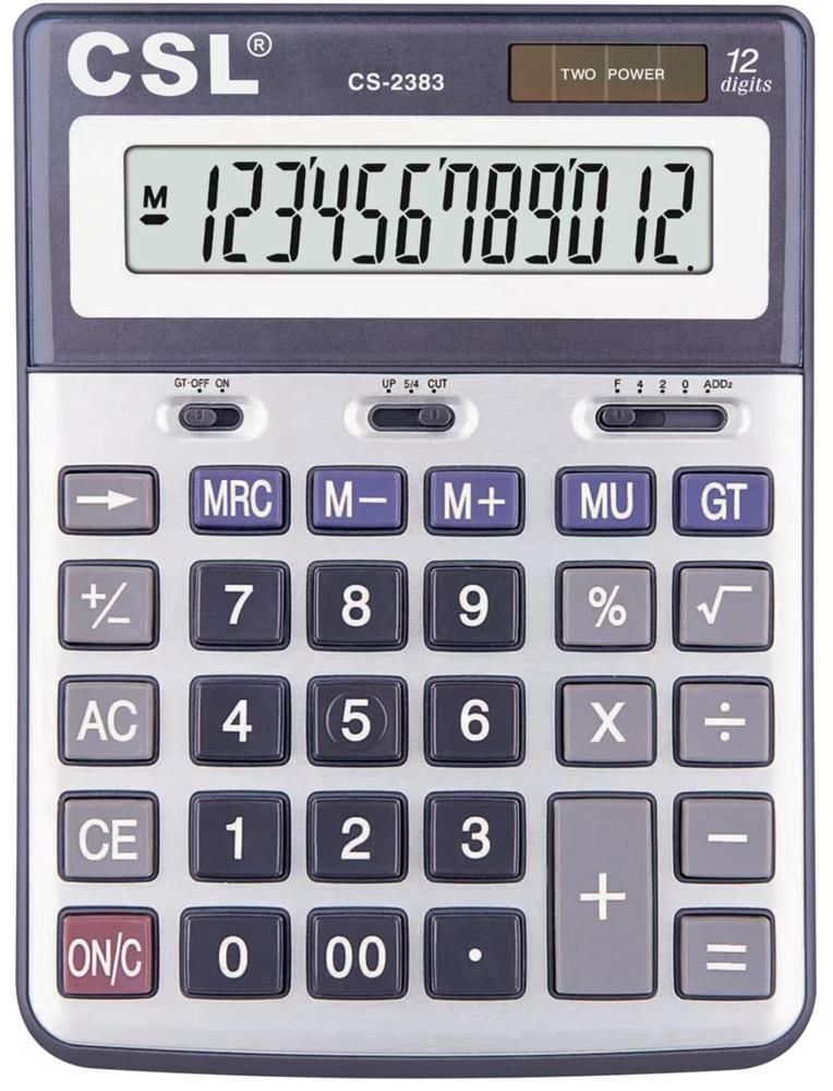 Csl Cs-2383 12 Hane Masa Tipi Hesap Makinesi
