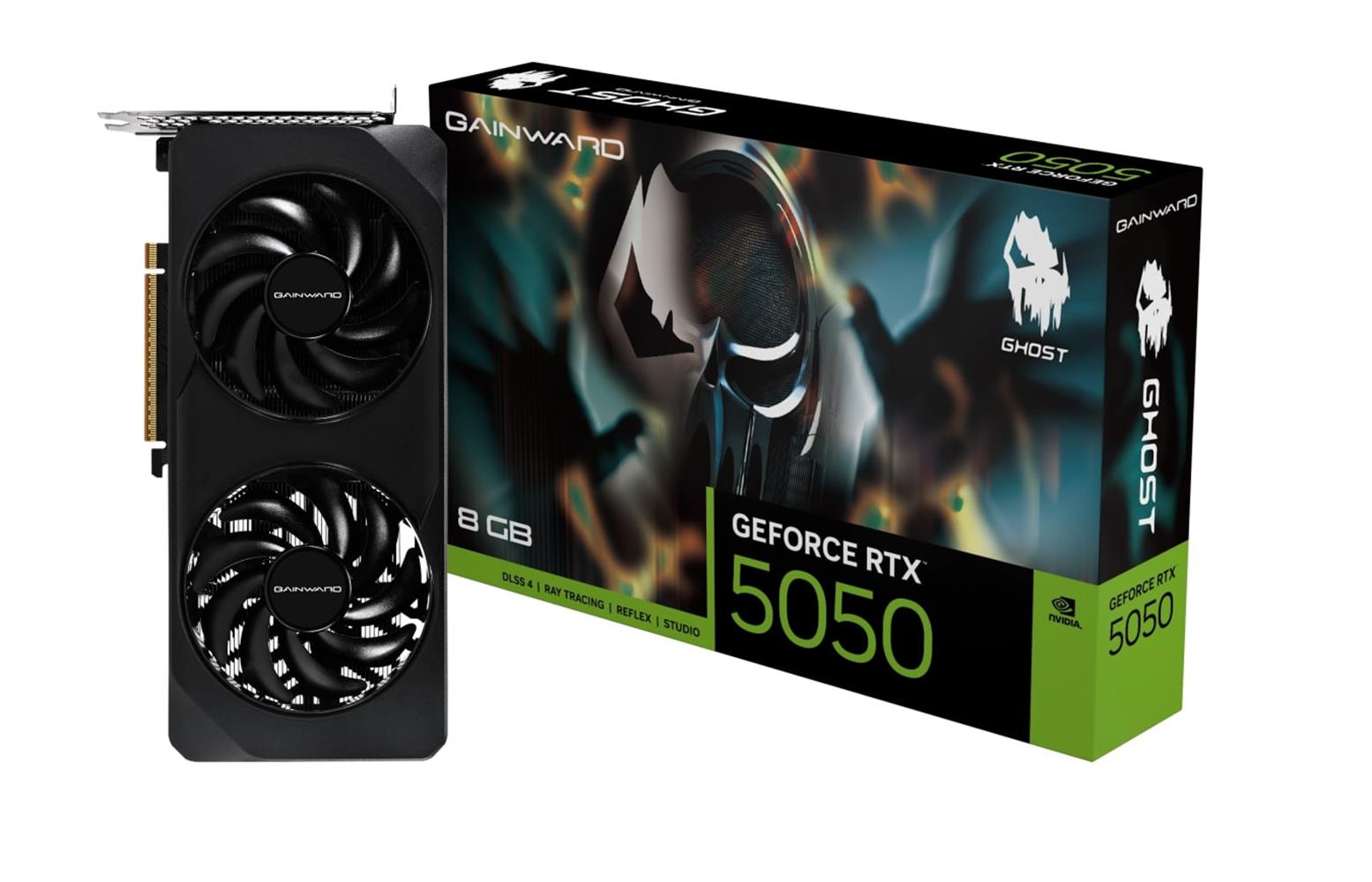 GAINWARD GEFORCE RTX5050 GHOST 8GB GDDR6 128BIT EKRAN KARTI