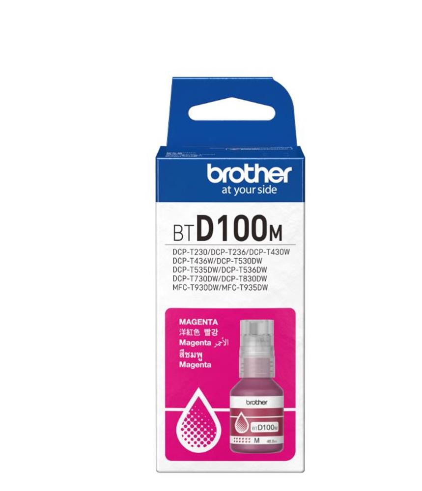 BROTHER BTD100M MAGENTA KIRMIZI 5.000 SAYFA ŞIŞE MUREKKEP DCP-T430-T530-T730-T830  MFC-T930-T935
