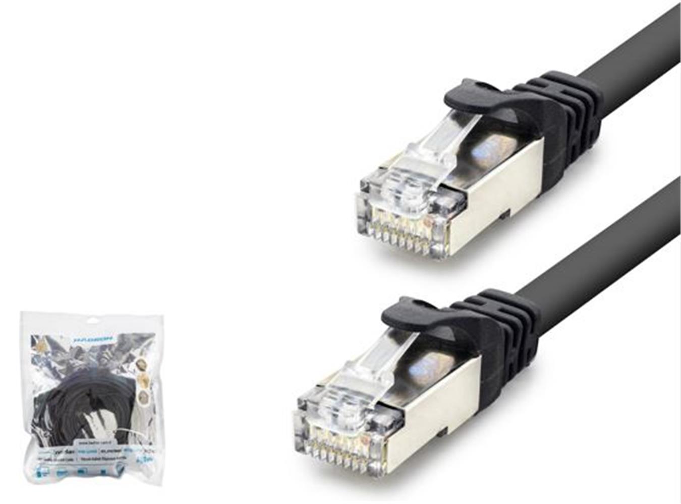 Hadron Hdx5090 1m Cat7 Kablo 1000Gbt 250Mhz Siyah