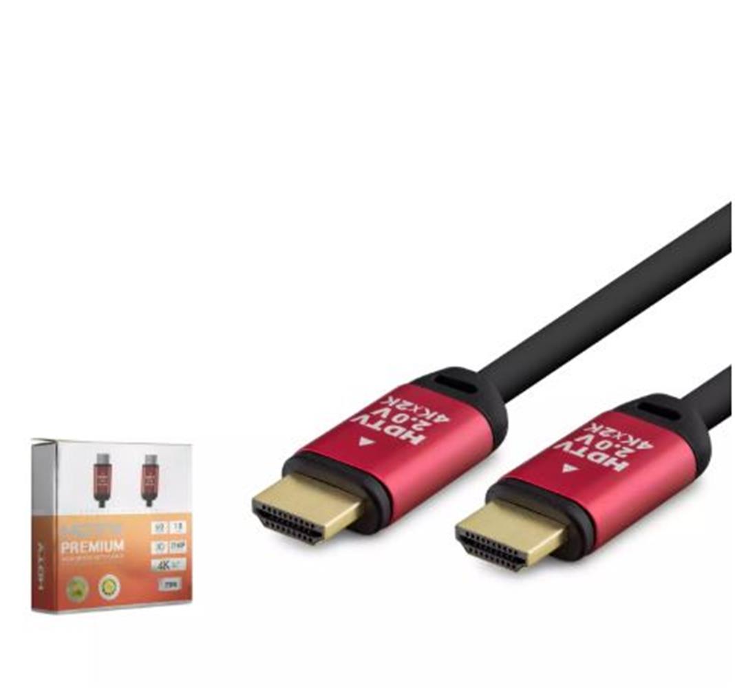 Hadron Hdx2040 25M   Hdmi Kablo Pvc 4K Od8.0 Siyah