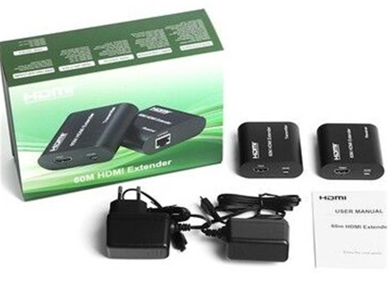 Seenergy Se-60Hde 60M Cat5E-6 Hdmı Extender