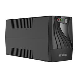 S-link MIGHT U80 800VA UPS 12V9Ah-1 480W Siyah Line-Interactive Kesintisiz UPS Güç Kaynağı