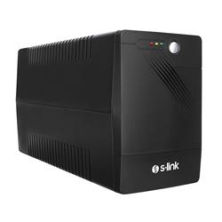 S-link MIGHT U100 1000VA UPS 12V7Ah-2 600W Siyah Line-Interactive Kesintisiz UPS Güç Kaynağı