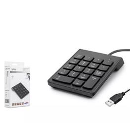 Hadron Hdx2503 Kablolu Numerik Klavye Siyah