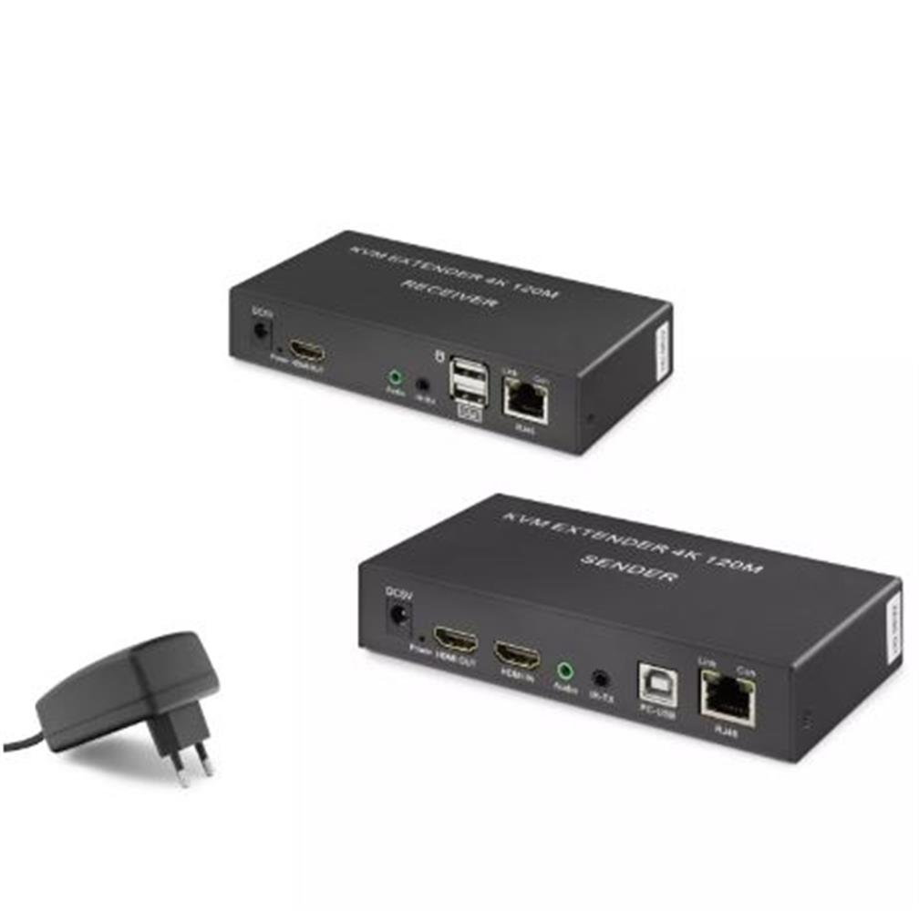 Hadron Hdx1306 120M  Hdmi Kvm 1080p Full HD Extender Siyah