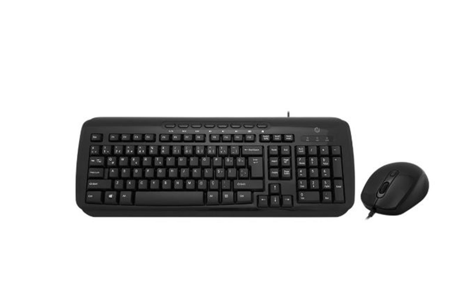 Frisby FK-4850QU Kablolu Q-Türkçe Multimedya Klavye & Mouse