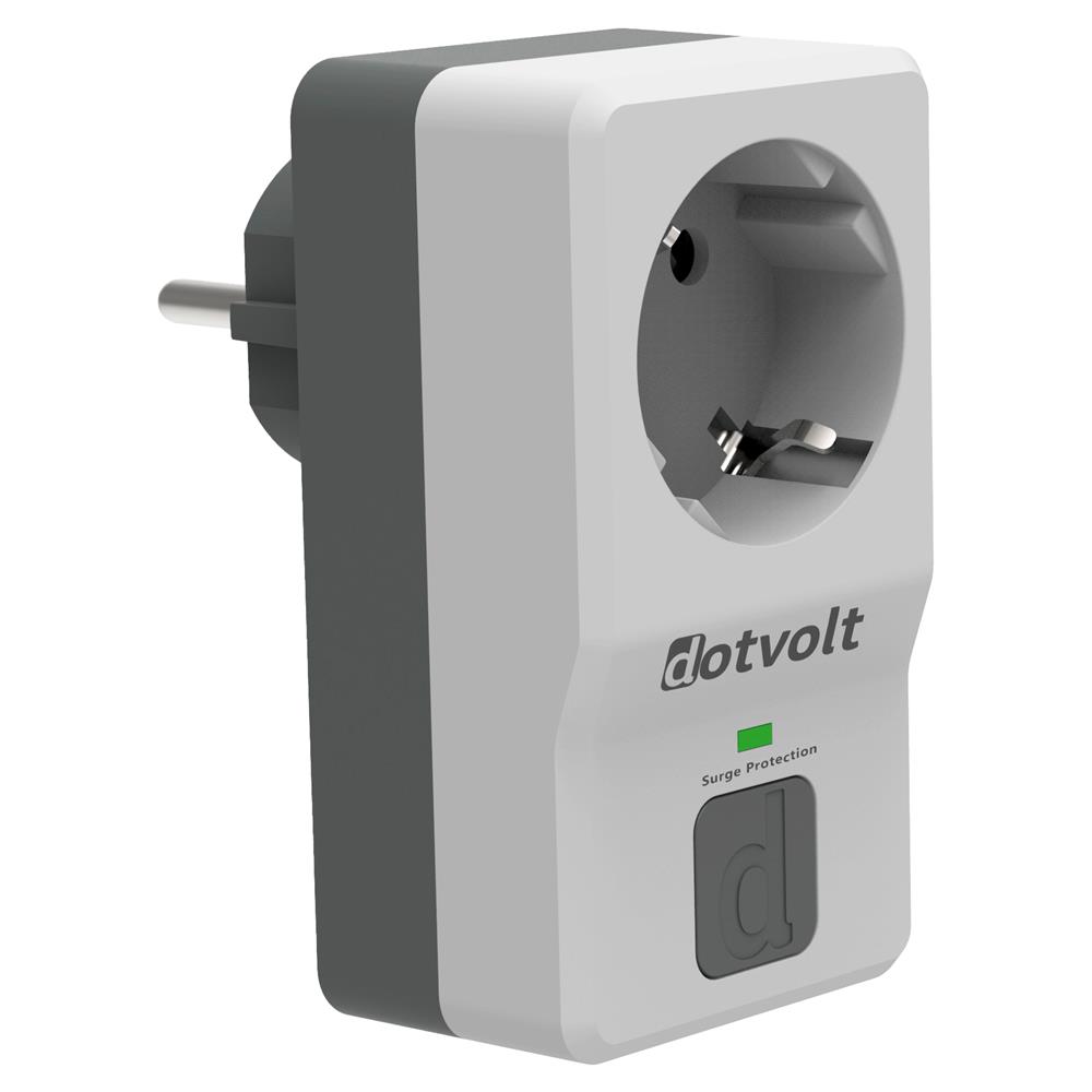 Dotvolt Surge Hunter 1 Lı Kablosuz Enerjı Koruma Prızı (1050 J)