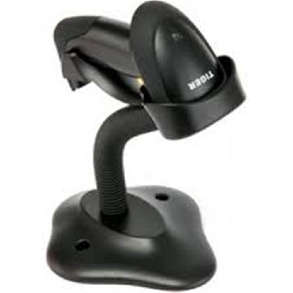 Tiger Rs56 2D Bluetooth + 2.4Ghz Karekod Kablosuz Barkod Okuyucu+Credle