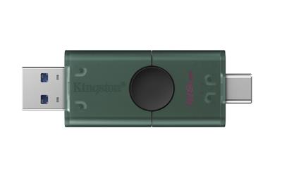 Kingston DTDEG2-128GB 128GB USB-A + USB-C 3.2 Gen 1 DataTraveler DuoG2 Flash Bellek