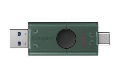 Kingston DTDEG2-256GB 256GB USB-A + USB-C 3.2 Gen 1 DataTraveler DuoG2 Flash Bellek