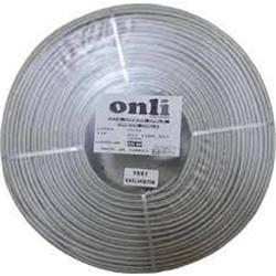 Onli  4+1 1x0,50 mini Coax 2x0,22mm 2x0,50m 500 mt CCA Kamera Kablosu