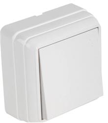 Mutlusan Bron Sıva Üstü Anahtar Beyaz ( 2160 301 0201)