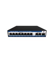 Nova NVC-PSEG0821G 8 Port Poe+ 10-100 Mbps 2 Port 10-100-1000 Mbps Uplink 1 Port SFP Switch 120W
