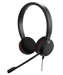 Jabra Evolve 20 Usb-Type C Bağlantılı Duo MS Kulaklık Mikrofon Çift Taraflı