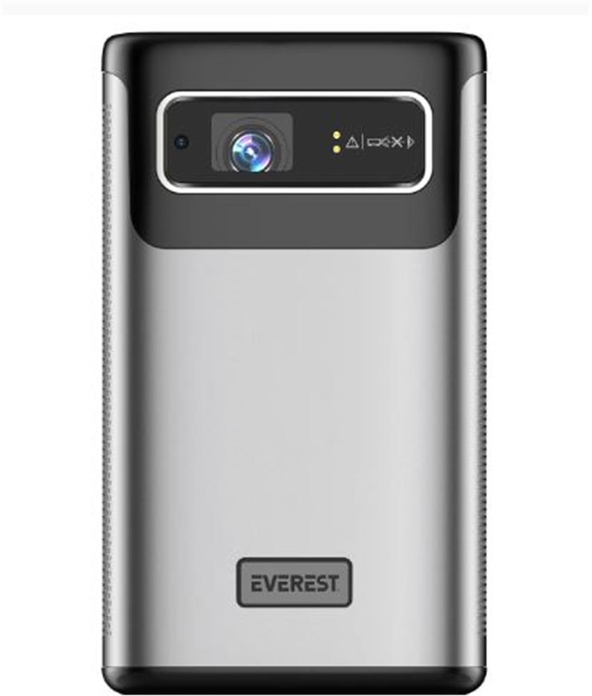 EVEREST PJ-DLP21 GRI 8000MAH ODAKLAMALI 960-540 4K 5400 LUMEN ANDROID 9.0 DOKUNMATIK DLP PROJEKSIYON
