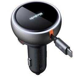 MCDODO CC-4850 80W USB-C Geri çekilebilir kablo Hızlı araç şarj cihazı