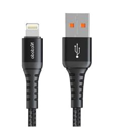 MCDODO CA-2261 USB-A TO Lightning Data-Şarj Kablosu 3A 1m - Siyah