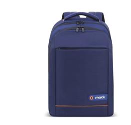 Mack MCC-006BL 15.6" Office USB Girişli Notebook Sırt Çantası Lacivert 