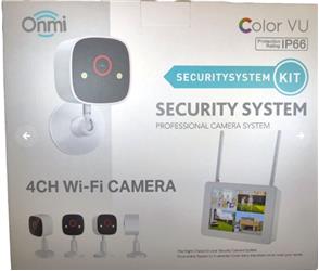 Apronx BSM400 4 Kanal Nvr + 3Mp 4 Kamera Full Color Mik. + 10" Lcd Wifi Set